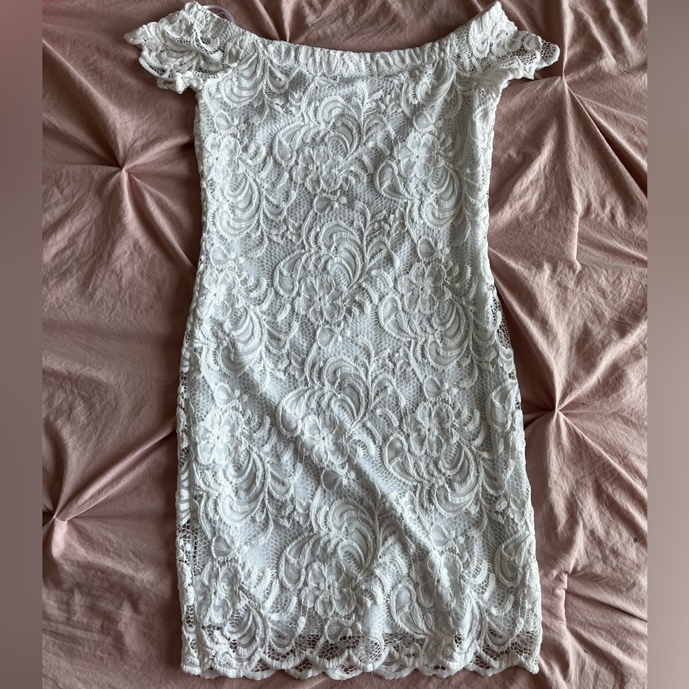 White dress